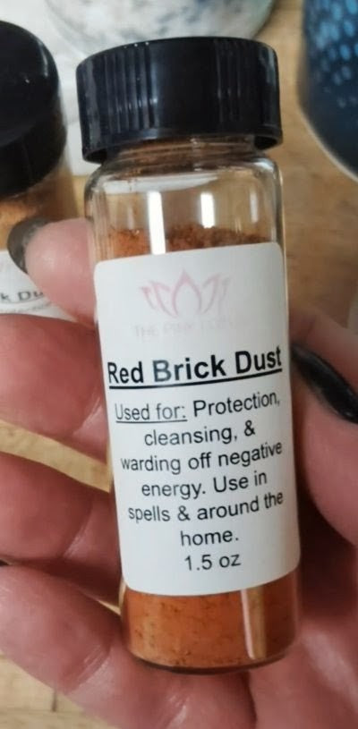 Red Brick Dust | Protection, Cleansing & Spiritual Warding | 1.5 oz